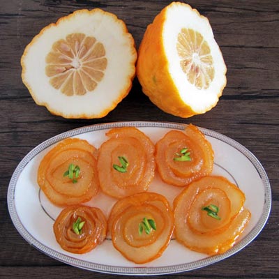 مربای بالنگ با آهک