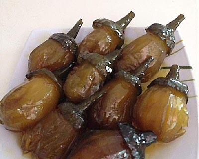 طرز تهیه مربای بادمجان بدون اهک و با آهک